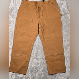 Carhartt B01-M Double-Front Loose Fit Duck Pants.